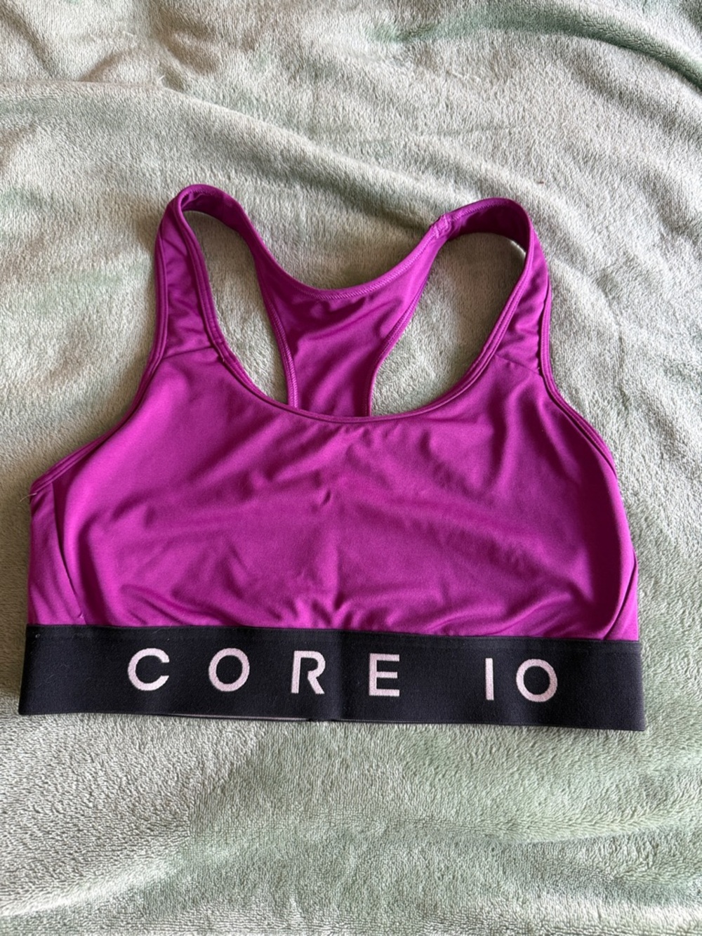 CORE 10 Women's Magenta Racerback Sports Bra